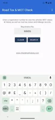 Road Tax & MOT Check android App screenshot 16